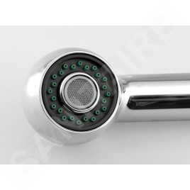 Bruckner Hoffer - Mitigeur d'évier avec douchette extractible, chrome 424.070.1