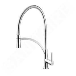 Novaservis Ferro - Robinetterie d’évier avec bec flexible, chrome 70481,0