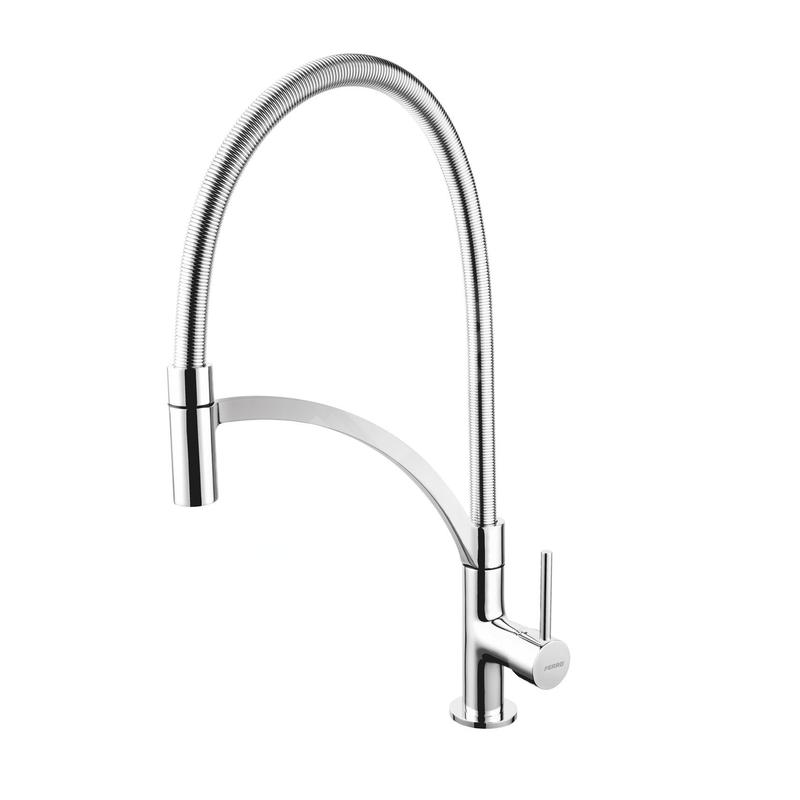 Novaservis Ferro - Robinetterie d’évier avec bec flexible, chrome 70481,0 Novaservis Ferro - Robinetterie d’évier avec bec flexible, chrome 70481,0
