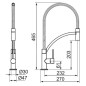 Novaservis Ferro - Robinetterie d’évier avec bec flexible, chrome 70481,0 Novaservis Ferro - Robinetterie d’évier avec bec flexible, chrome 70481,0