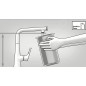 Hansgrohe M71 - Mitigeur d'évier Metris Select avec bec extractible, sBox, EcoSmart, chrome 73807000