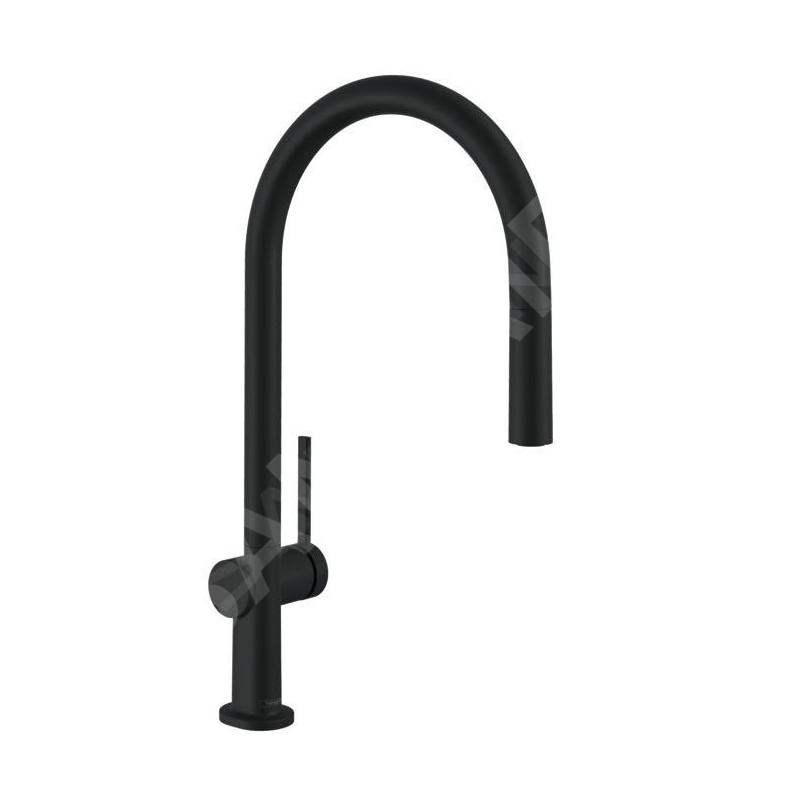 Hansgrohe M54 - Mitigeur d’évier Talis avec manchon de fermeture extractible, sBox, noir mat 72803670