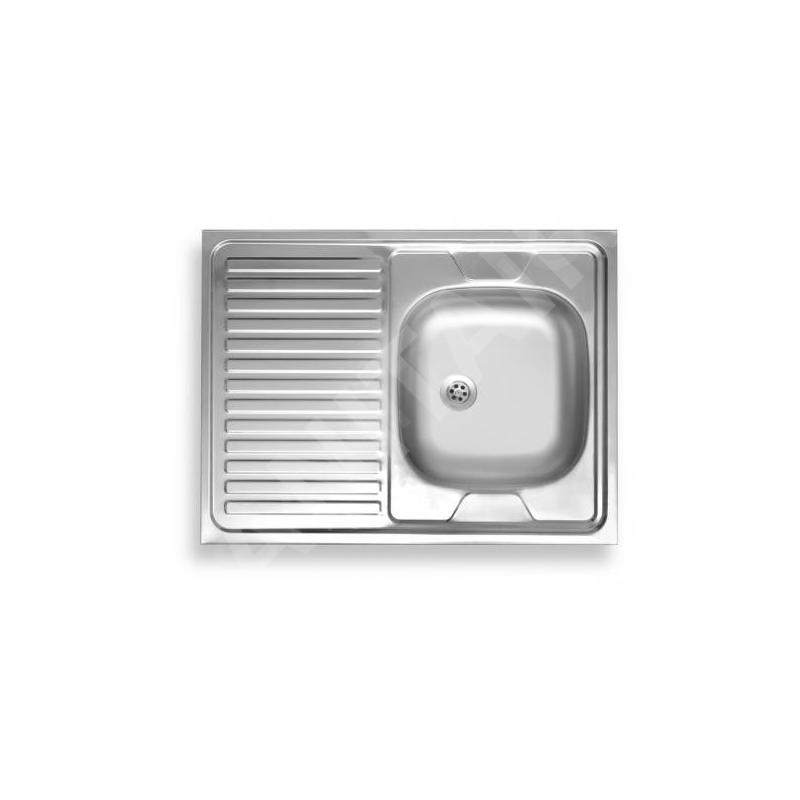 Novaservis Éviers - Evier 600x800 mm, acier inoxydable DR60/80L