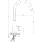 Novaservis Titania Smart - Robinetterie d’évier, chrome 98713,0 Novaservis Titania Smart - Robinetterie d’évier, chrome 98713,0