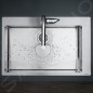 Hansgrohe Éviers - Evier encastré S711-F660, inox 43302800