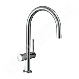 Hansgrohe M54 - Mitigeur d'évier Talis 220, avec vanne d'arrêt, chrome 72805000