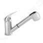 Alveus Robinetterie - Mitigeur d'évier Oaza, avec douchette extractible, chrome 1091078