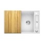Blanco Axia III 45 - Évier en silgranite, 780x510 mm, avec accessoires, InFino, blanc 523177