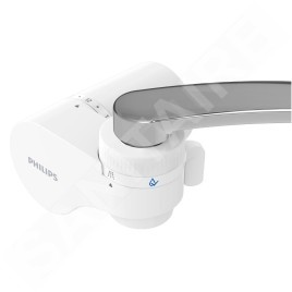 Philips On Tap - Tête filtrante X-Guard Ultra pour mitigeur de cuisine, blanche + 3 pièces de cartouches filtrantes GRATUITES