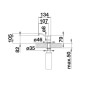 Blanco Accessoires - Distributeur de savon Vicus, chrome 524290