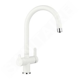 Blanco Trima - Mitigeur d’évier avec fonction filtrante, blanc 526218