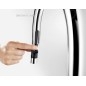 Blanco Carena S - Mitigeur d'évier avec douchette extractible, gris/chrome 526930