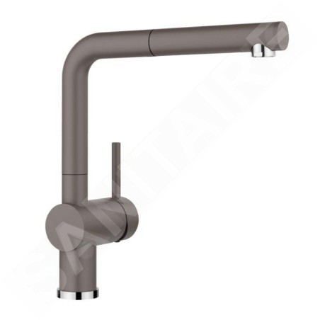 Blanco Linus S - Mitigeur d'évier avec bec extractible, gris 526958