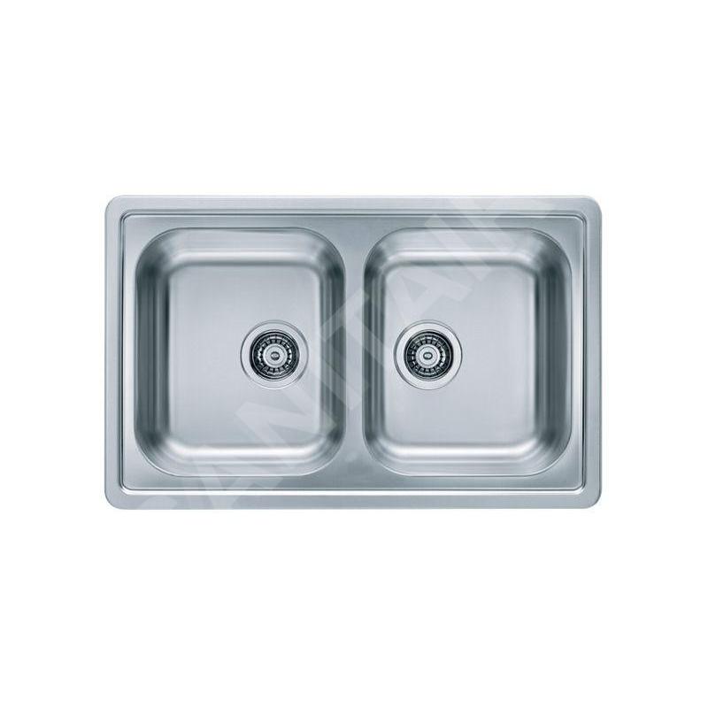 Alveus Elegant - Évier 810x510 mm, inox 1009383