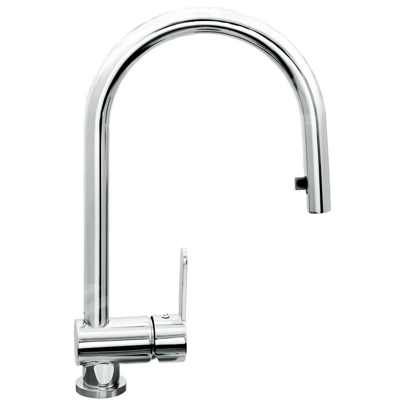 Alveus Arc - Mitigeur d’évier avec bec extractible, chrome 1115261