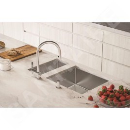 Alveus Arc - Mitigeur d’évier avec bec extractible, chrome 1115261