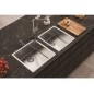 Alveus Kombino - Évier 380x440 mm, inox 1118878