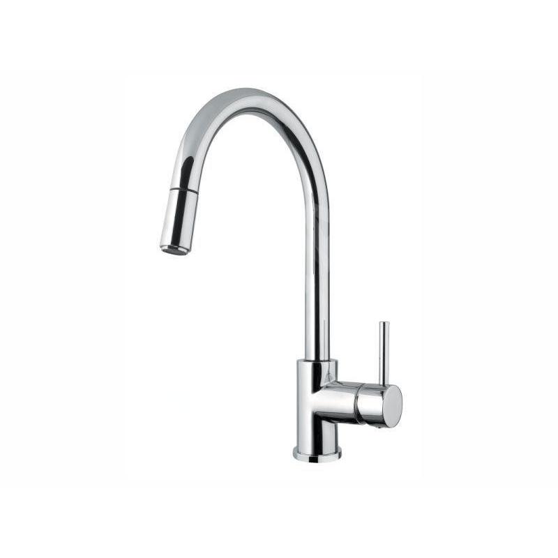 Alveus Robinetterie - Mitigeur d’évier avec bec extractible, chrome 1132183