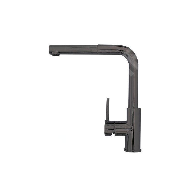 Alveus Zeos Monarch - Mitigeur d'évier avec bec extractible, anthracite 1136504