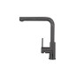 Alveus Zeos Monarch - Mitigeur d'évier avec bec extractible, anthracite 1136504