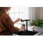 Hansgrohe Aqittura M91 - Mitigeur d'évier avec fonction de filtre, noir mat 76804670