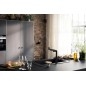 Hansgrohe Aqittura M91 - Mitigeur d'évier avec fonction de filtre, noir mat 76804670