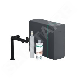 Hansgrohe Aqittura M91 - Mitigeur d´évier, SodaSystem, sBox, noir mat 76810670