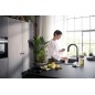 Hansgrohe Aqittura M91 - Mitigeur d'évier avec bec extractible, SodaSystem, sBox, noir mat 76836670 Hansgrohe Aqittura M91 - Mitigeur d'évier avec bec extractible, SodaSystem, sBox, noir mat 76836670