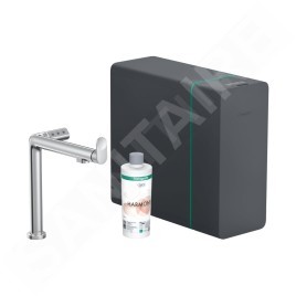 Hansgrohe Aqittura M91 - Mitigeur d´évier, SodaSystem, sBox, chrome 76837000