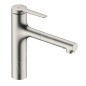 Hansgrohe Zesis M33 - Mitigeur d'évier avec douchette extractible, sBox, aspect inox 74823800