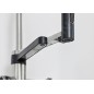 Blanco EVOL-S Pro - Mitigeur d’évier avec bras flexible, douchette et fonction filtrante, inox/noir 526311