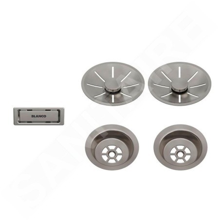 Blanco Accessoires - Kit de vidage InFino, platine 207410