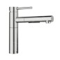 Blanco Alta II - Mitigeur d'évier avec douchette extractible, inox 527544