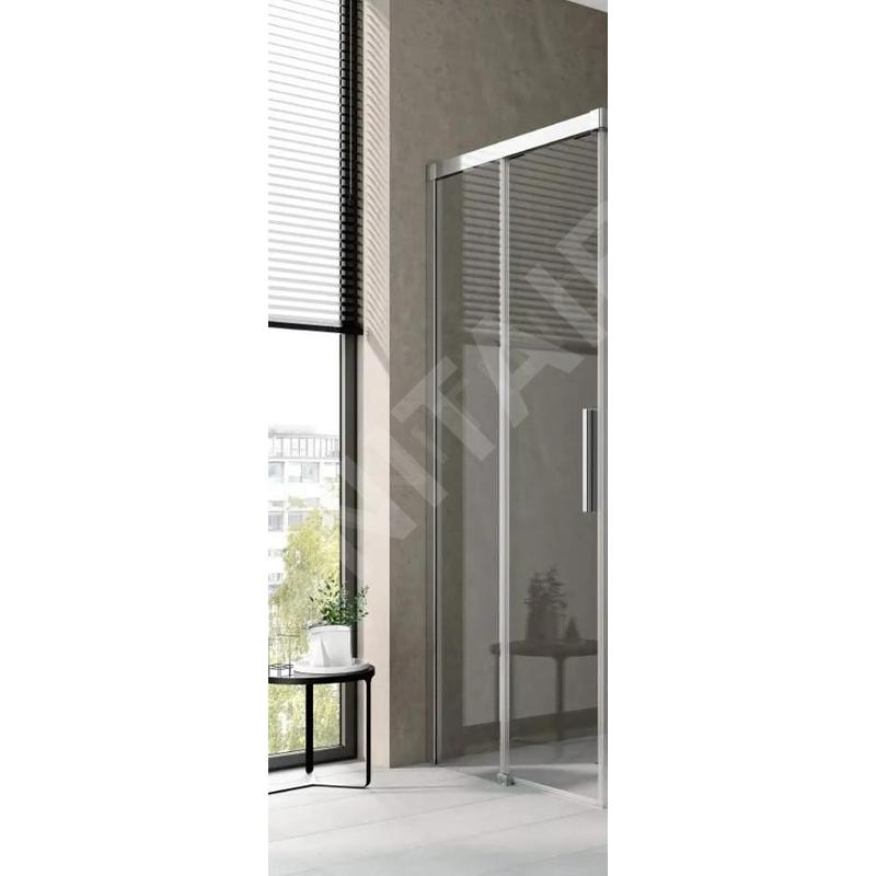 Kermi NICA - Porte de douche C2L, 100x200 cm, gauche, argent brillant/verre transparent NIC2L10020VPK Kermi NICA - Porte de douche C2L, 100x200 cm, gauche, argent brillant/verre transparent NIC2L10020VPK