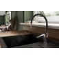 Novaservis Metalia 54 - Mitigeur d’évier avec bras flexible, chrome/noir 54014F,0C