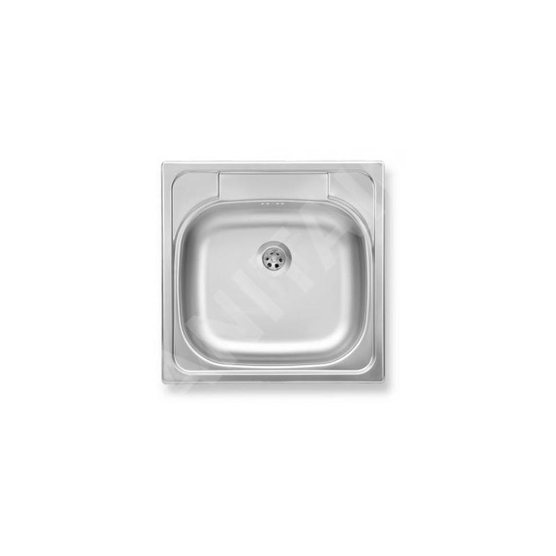Novaservis Éviers - Évier 480x480 mm, inox DR48/48 Novaservis Éviers - Évier 480x480 mm, inox DR48/48