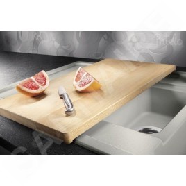 Blanco Accessoires - Planche à découper à poser sur évier, 530x260 mm, hêtre 218313