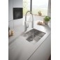 Grohe Eurocube - Mitigeur d’évier, chrome 31395000 Grohe Eurocube - Mitigeur d’évier, chrome 31395000