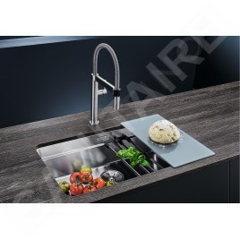 Blanco Etagon 700 - Évier, 740x440 mm,avec rails, inox 524270