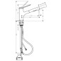 Hansgrohe Zesis M33 - Mitigeur d'évier 150, sBox lite, aspect inox 74803800