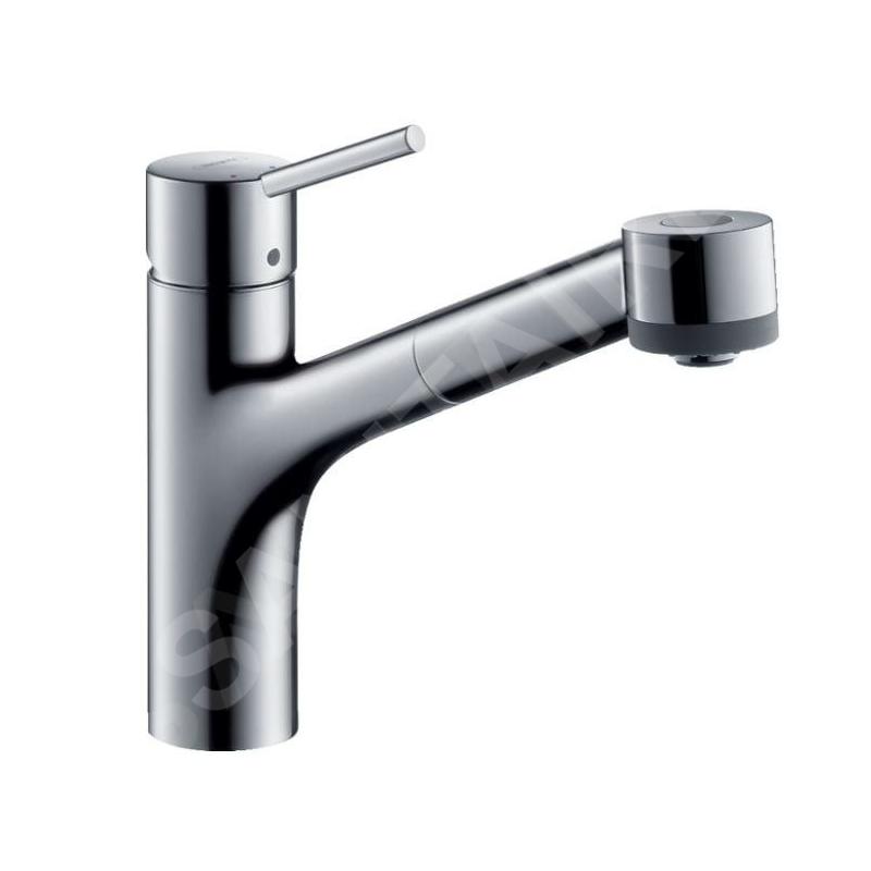 Hansgrohe Talis M52 - Mitigeur d’évier avec douchette extractible, chrome 32841000