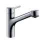 Hansgrohe Talis M52 - Mitigeur d’évier avec douchette extractible, chrome 32841000