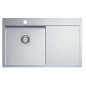 Alveus Quarto - Évier 780x480 mm, gauche, inox 1124384