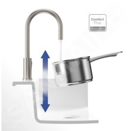 Villeroy & Boch Umbrella - Mitigeur d'évier avec bec extractible, doré 92540003