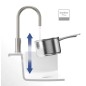 Villeroy & Boch Umbrella - Mitigeur d'évier avec bec extractible, doré 92540003