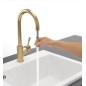 Villeroy & Boch Umbrella - Mitigeur d'évier avec bec extractible, doré 92540003