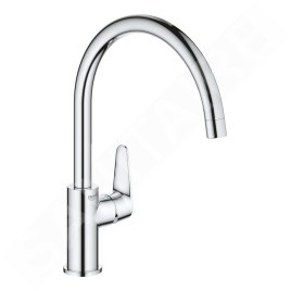 Grohe BauCurve - Mitigeur d'évier, chrome 31536001