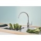 Grohe BauCurve - Mitigeur d'évier, chrome 31536001