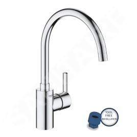 Grohe Feel - Mitigeur d'évier, chrome 32670002