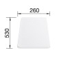 Blanco Accessoires - Planche à découper Median, blanc 217611 Blanco Accessoires - Planche à découper Median, blanc 217611